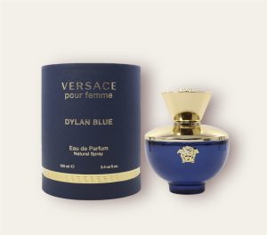 Vérsace Dylan Blue Pour Femme para mujer Eau de Parfum Spray 3.4 OZ. 3.4 fl oz