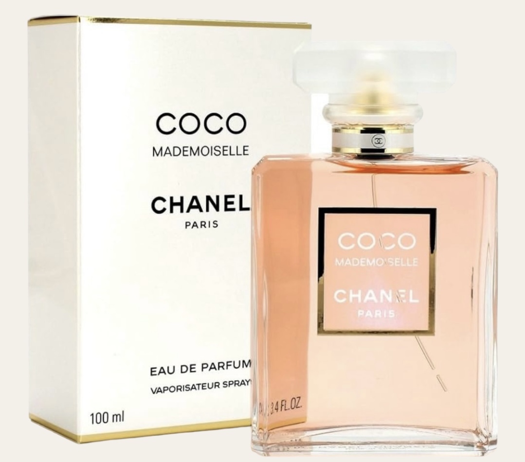 PhotoRoom 20231108 112332 Chanel Coco Mademoiselle Eau de Parfum Spray para mujer, 3.4 onzas líquidas