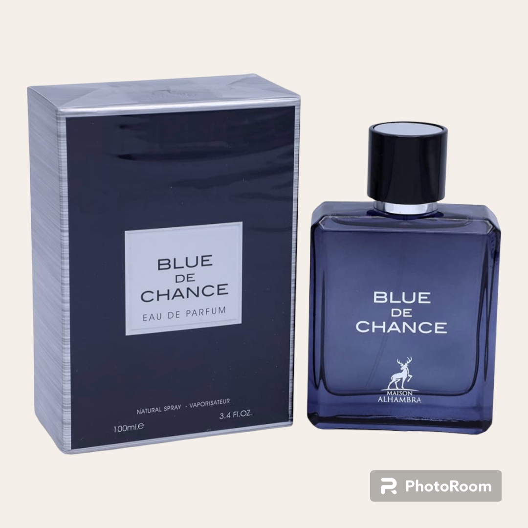 PhotoRoom 20231119 223014 Blue De Chance by Lattafa for Men