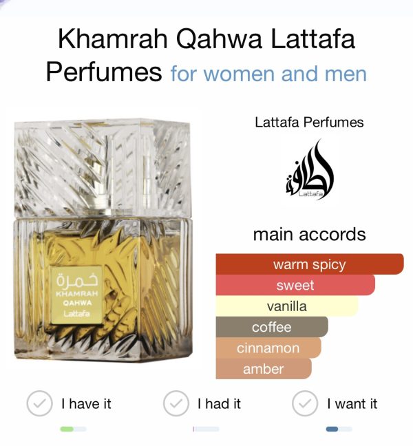 Khamrah QAHWA by Lattafa (Unisex) - Imagen 5